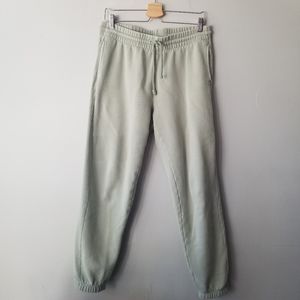 TNA cozy fleece boyfriend sweatpants